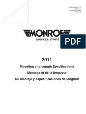 Monroe 555009 Gas-Magnum 65 Shock Absorber