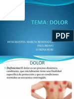 Fisiopatología Del Dolor