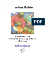Garden Guide: A Product of The Community Gardening Network of Ottawa