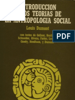 135152244 Dumont 1975 Introduccion a Dos Teorias de La Antropologia Social