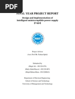 Download Project FINAL YEAR PROJECT REPORTDesign and Implementation ofIntelligent uninterruptible power supplyi-upsReport of I_UPS2013 by Engr Majid Ali Baig SN147200432 doc pdf