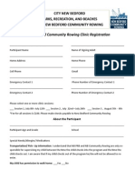 Summer Clinic Registration Page 1