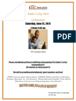 Father's Day Flyer All Dev 2013