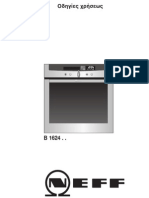 Neff Oven b1624 PDF