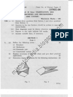 Theory of Machines and Mechanism I