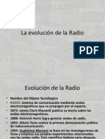 La Evolución de La Radio