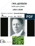 TREBOL AGORERO. Pasillo para Piano.