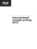 2012 International Transfer Pricing