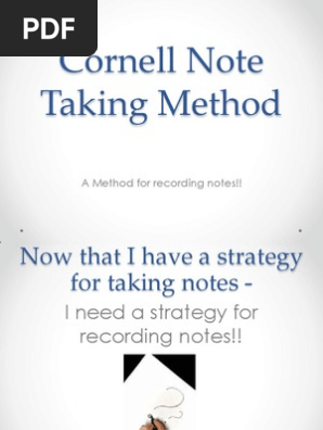 cornell note taking method
