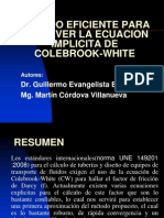 Metodo Eficiente para Resolver La Ecuacion Implicta de