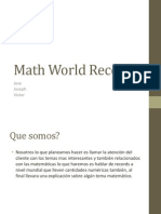 Math World Records