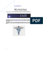 Guia Del Usuario de OpenEMR - Software para Historia Clinica Digital