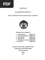Download MAKALAH Etika Illegal Logging by Agato Feby Rinaldi SN147272150 doc pdf