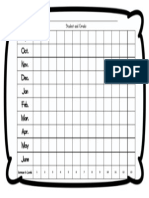 Reading Progress Chart