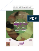 La Educacion Superior en El Contexto Actual de La Sociedad Mexicana