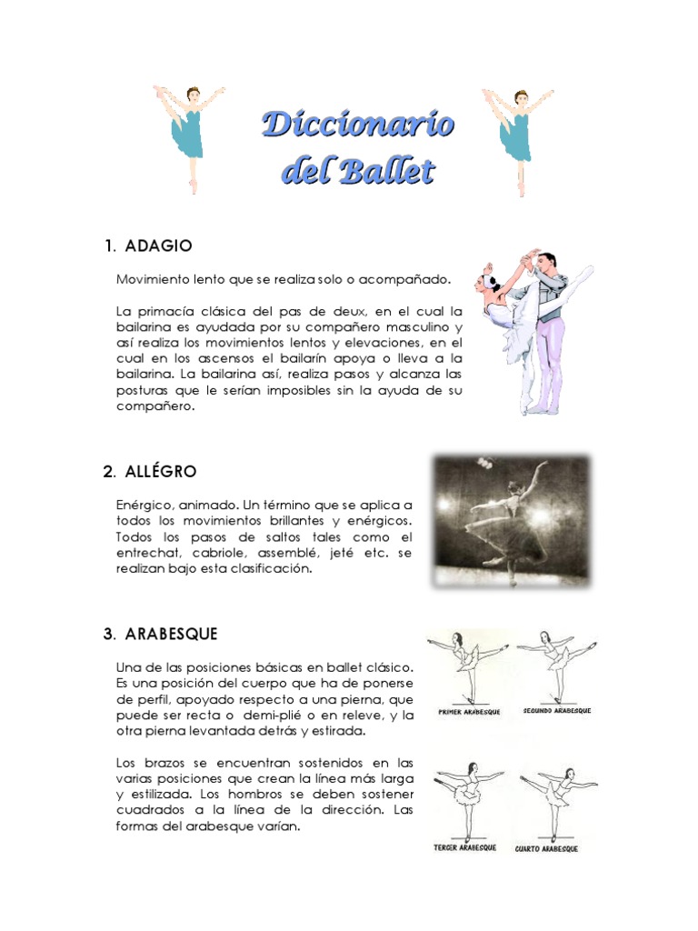 Diccionario Del Ballet Completo