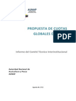 Propuesta Cuotas Globales de Pesca 2013 Final