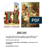 São Cosme e São Damião - Orixá infantil Ibejis