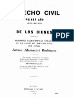 Derecho Civil - Tomo II - de Los Bienes - Arturo Alessandri Rodriguez