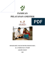 Cover Panduan Pelayanan Anestesi