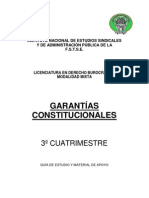 3º GARANTÍAS CONSTITUCIONALES