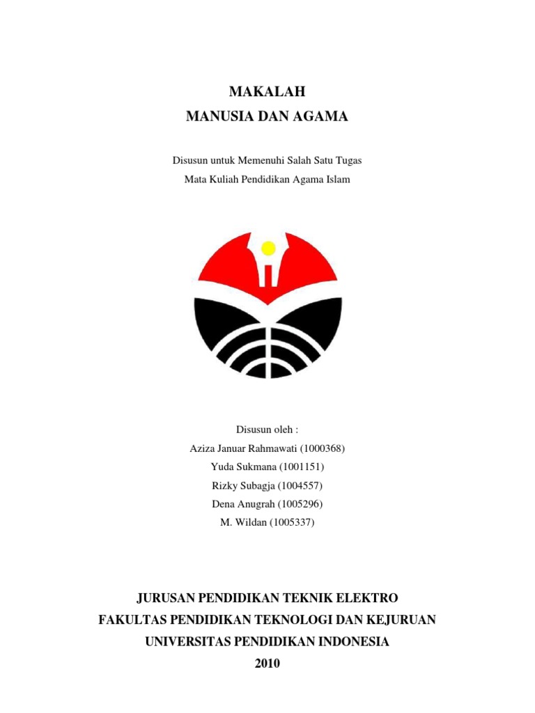 Makalah Manusia Dan Agama