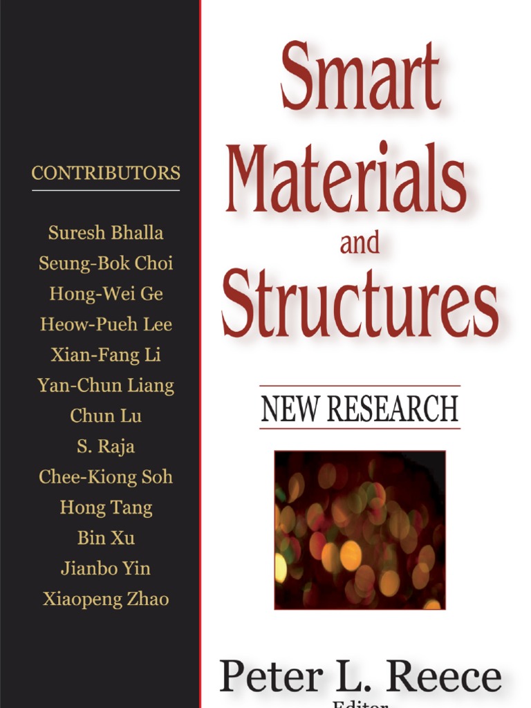 Smart Materials Book | PDF | Dielectric | Viscosity