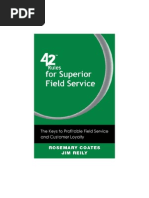 42 Rules for Superior Field Service