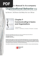 Download Organizational Behavior Chp 9 by Agnes Lyn SN147300964 doc pdf