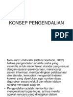 KONSEP PENGENDALIAN