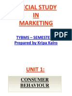 Unit 1 - Consumer Behavior