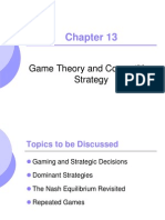 Game Theory and Competitive Strategy