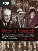 Download Unity is Strength A History of the Australian Labor Party and the Trades and Labor Council in Western Australia 1899-1999 by Network Books SN147317861 doc pdf