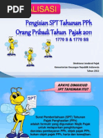 Download Bahan Sosialisasi SPT Tahunan PPh OP 1770 S  1770 SS by Kppkp Bangil SN147322573 doc pdf