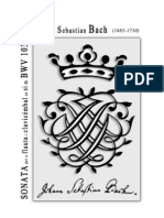 Sonata Si M BWV 1030 - Piano - J.S. BACH PDF