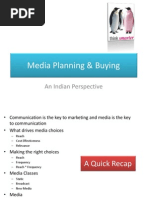 Media Planning & Buying: An Indian Perspective