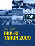 Petunjuk Teknis Penyusunan RKAKL Tahun 2009
