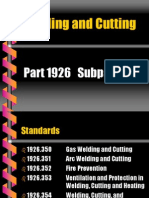 Welding and Cutting: Part 1926 Subpart J