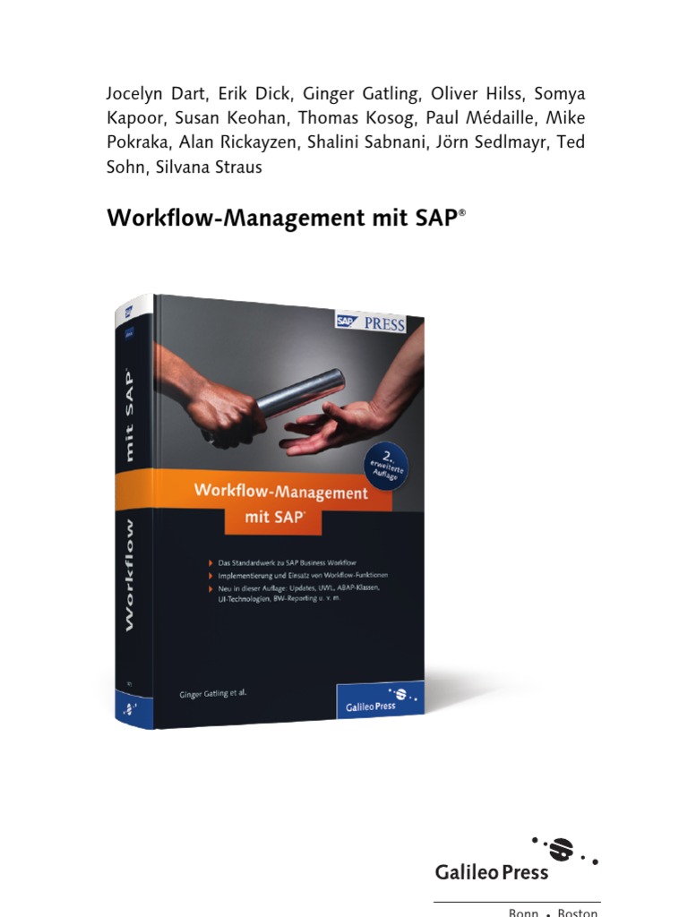 Sappress Workflow Management
