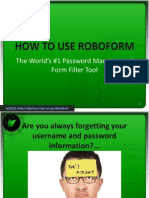 Arthur - Macheca - How To Use Roboform