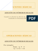 Operaciones Básicas