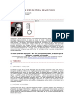 Eco - Les Modes de Production Sémiotique PDF