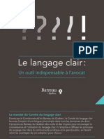 Guide Langage Clair
