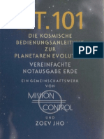 Zoev Jho - E.T. 101 - Die Kosmische Bedienungsanleitung Zur Planetaren Evolution