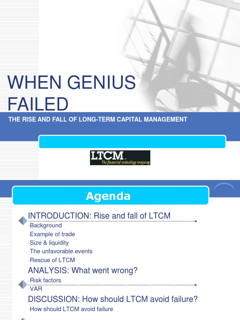 LTCM: A Case Study in Collapse | PDF | Long Term Capital Management ...