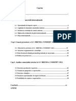 analiza operatiunilor de import export ale firmei