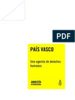 Agenda de Derechos Humanos País Vasco 2013