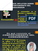 Factores Que Influyen Sobre El Comp.consumidor Mctj.