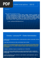 Curso Direito Admiistrativo
