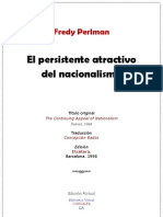 El Persistente Atractivo Del Nacionalismo